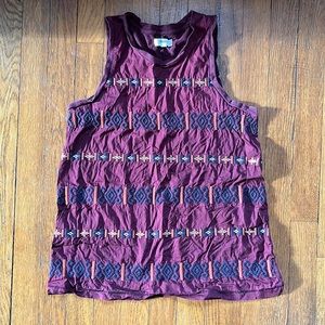 Madewell pattern tank